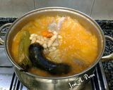 Foto del paso 3 de la receta Potaje de alubias blancas con calabaza