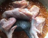 Gambar langkah 4 resipi Kari Ayam Kerisek 🍗🥥.