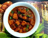 A picture of step 5 of Spicy Suran / Ol Curry in Bihari Style.