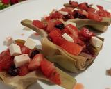 Foto del paso 12 de la receta Alcachofas al vapor con queso fresco y vinagreta de Fresas!!!