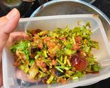 香菜皮蛋肉醬拌麵的食譜步驟5照片