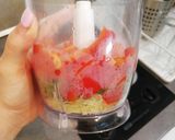 Une image de l'étape 2 de Pesto de poivron rouge.