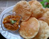 A picture of step 9 of Kachori aur aloo ki tarkari.