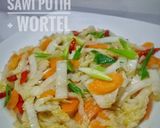 Foto langkah ke 3 dari resep Tumis Sawi Putih + Wortel.