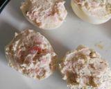 Foto del paso 5 de la receta Huevos rellenos con salmón ahumado y queso
