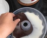 Foto langkah ke 3 dari resep Puding lapis coklat.