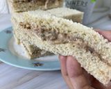 Gambar langkah 3 resipi Sandwich sardin.