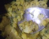 A picture of step 4 of Masala uttapam with jowar atta.