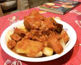 Lapockás körömpörkölt bográcsban recept fázis 6 fotója