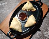 A picture of step 7 of Baked aloo maida samosa (healthy, tasty and less oil).