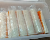 Foto del passaggio 1 della ricetta Surimi snack in friggitrice ad aria