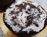 A picture of step 10 of Chocolate coconut cake #coastal coconut dish challenge.