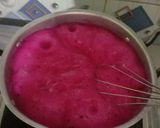 Foto langkah ke 3 dari resep Es lumut buah naga.