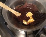 Une image de l'étape 5 de Bouchées de clémentines au chocolat.