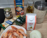 Foto del paso 1 de la receta: Risotto de langostinos y mix de setas
