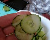 Une image de l'étape 2 de 🌿Salade de Concombre aux Graines de Sésame (Sauce Japchae).