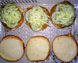 Chicken shami burger recipe step 3 photo