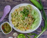 รูปขั้นตอนการทำที่ 22 ของ ข้าวผัดไข่ เม็ดร่วนสวย ไม่มัน ไม่เลี่ยน อร่อยถูกปากคนในครอบครัว