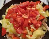 Tojásos lecsó recept fázis 2 fotója