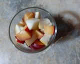 Une image de l'étape 5 de Coupe de fruits frais 🍐🍑.