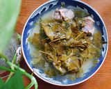 Hình bước làm 3 của món Canh vịt nấu lá giang