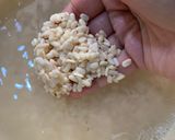 A picture of step 1 of Maash daal Barey for mix plate (dumplings for mix plate).