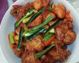 Foto langkah ke 3 dari resep Ayam filet pedas manis.