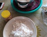 Hình bước làm 1 của món Kem Chuối