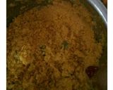 A picture of step 3 of Jhat-Pat moong dal halwa.