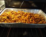 A picture of step 1 of Classic Holiday Chex Mix Recipe.