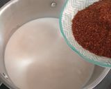 A picture of step 1 of Mocha ice cream.