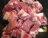 Foto del paso 2 de la receta: Arroz montañés con magro y costilla de cerdo 🥘