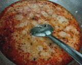 A picture of step 3 of Samak upma.
