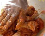 รูปขั้นตอนการทำที่ 4 ของ ช่อดอกไม้ไก่ทอด ไก่ทอดสูตรผู้พัน