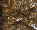 A picture of step 6 of Eggless Christmas cake.