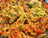Foto del paso 5 de la receta: Espaguetis de Calabacín con verduras #RevistaCookpad
