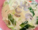 Gambar langkah 3 resipi Kuah Lemak Sawi dengan Udang.