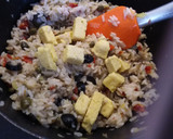 Foto del paso 5 de la receta: Berenjena rellena vegana
