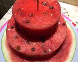 Görögdinnye torta recept fázis 2 fotója