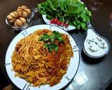 عکس مرحله 1 از دستور ماکارونی زیبا پز