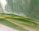 Hình bước làm 1 của món Bánh tét cốm dẹp