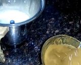 A picture of step 1 of Vanilla Chocolate Ice cream Cold Coffee Using Coffee Creamer.