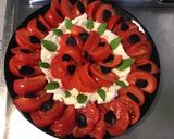 Une image de l'étape 7 de Salade de tomates marmande à l'ail noir et mozzarella di buffala.