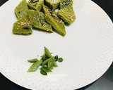 A picture of step 1 of Protein dhokla.