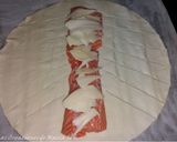 Foto del paso 2 de la receta Trenza rellena de salmón y queso