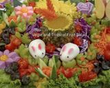 Foto langkah ke 7 dari resep Veggie and Tropical Fruit Salad.