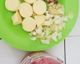 Foto langkah ke 1 dari resep 42.Mapo Tofu Daging Sapi 🥩 😻.
