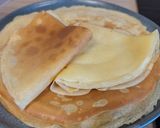 Une image de l'étape 3 de Crêpe amande fleur d'oranger.
