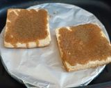 Foto langkah ke 6 dari resep Roti Panggang Isi Keju Topping Ala 'Roti Boy'.