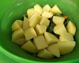 A picture of step 4 of Steamed Vegetable Medley (Remorse or Dressed Up, Depending on Your Mood).